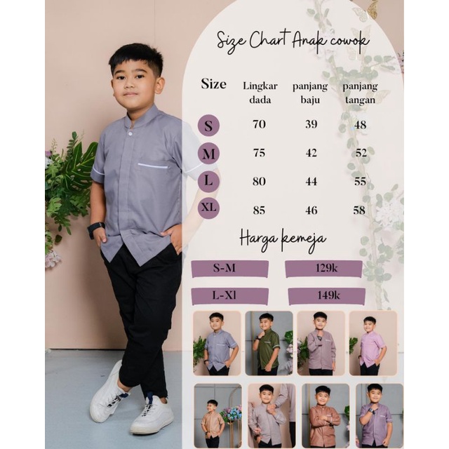 Baju seragam keluarga MURAH family set 4 pcs