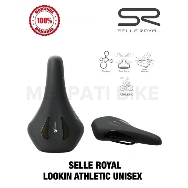 Sadel Gel Selle Royal Lookin Athletic Unisex Original Sepeda MTB Seli