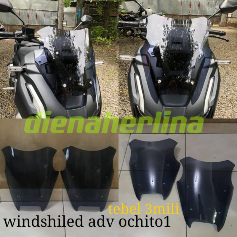 windshield Honda ADV ochito1 .kaca depan Honda ADV ochito1.visor ADV ochito1