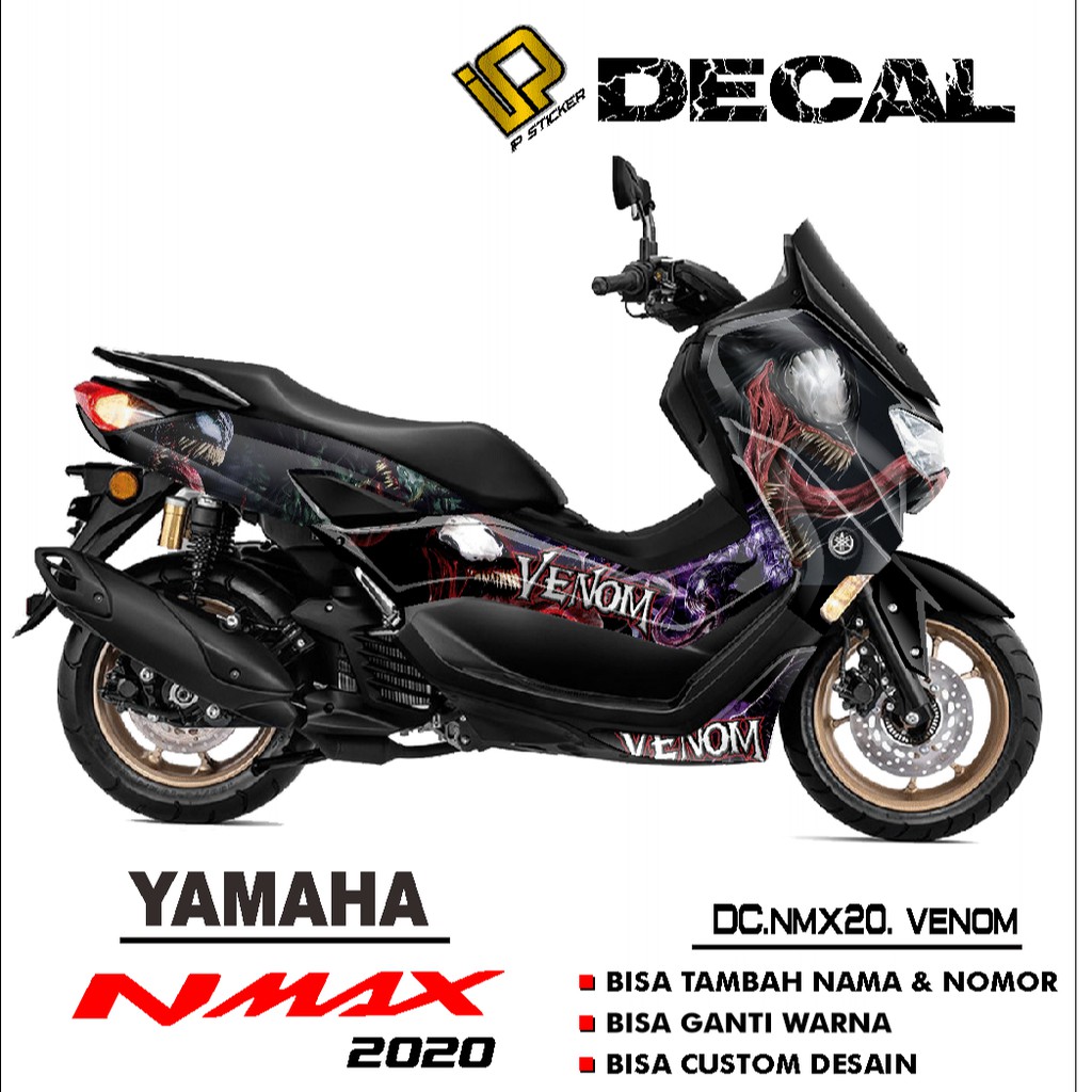 DECAL STICKER - DECAL STICKER NMAX 2020 DESAIN VENOM