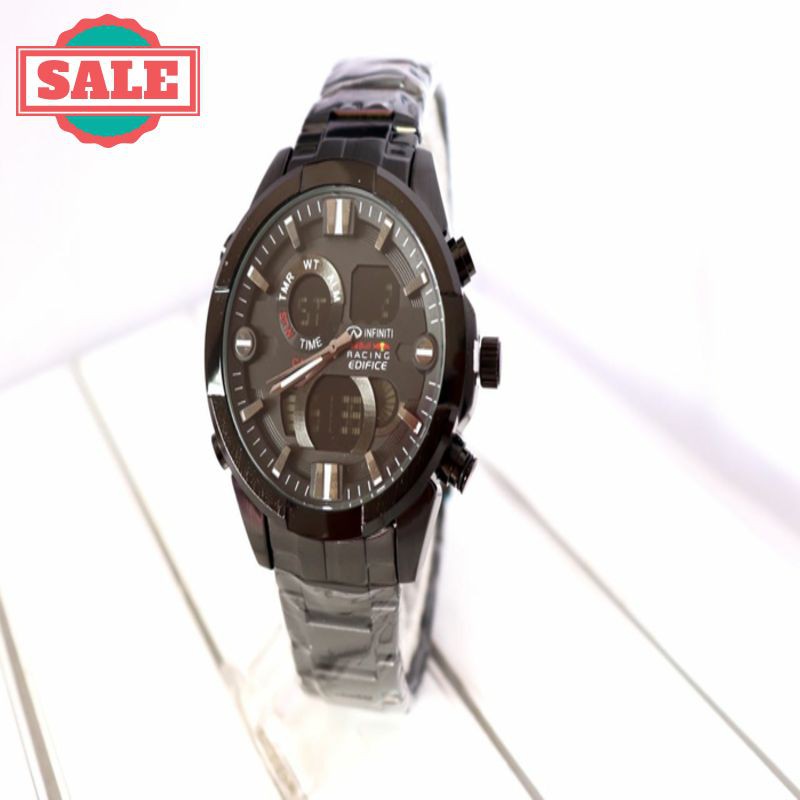 Promo JAM MURAH CASIO EDIFICE EFA 200 BLACK