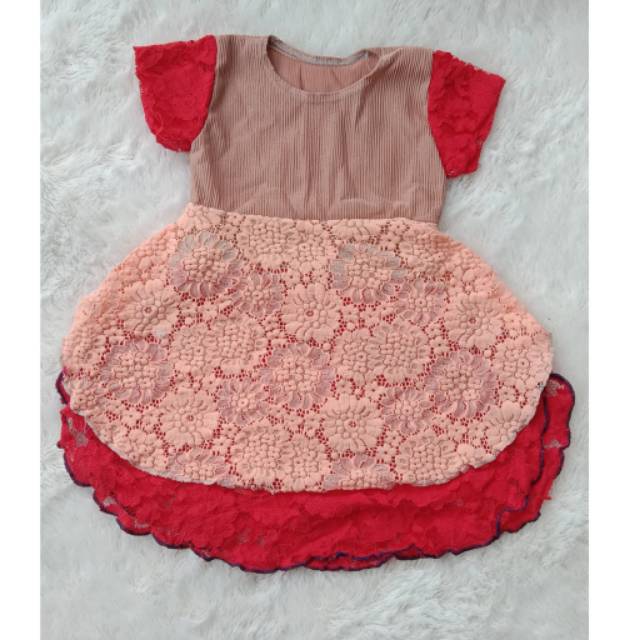 WMS DRESS ANAK KECIL/BAYI PEREMPUAN LUCU MURAH