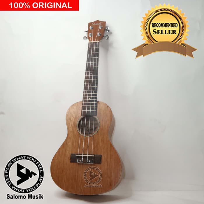 Terviral  Grande Ukulele Concert 23" Varian Warna - Cokelat Tua JD01