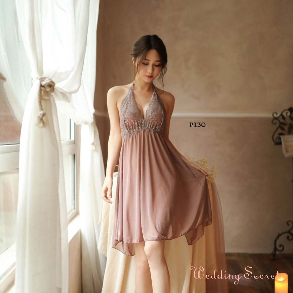 BAJU TIDUR SEKSI PREMIUM LINGERIE SEXY NUDE WANITA- PL30