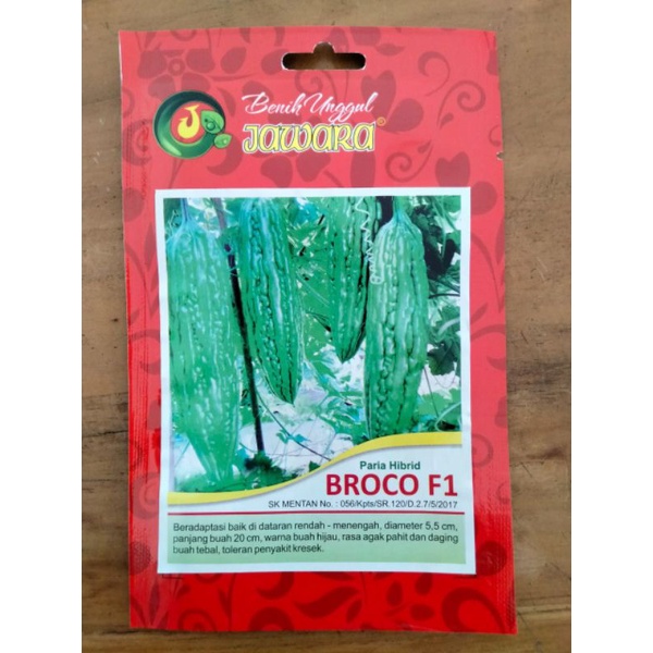 Benih Paria BROCO JAWARA 10 gr