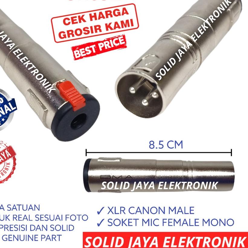 JACK KONEKTOR XLR TO COVER AKAI MONO BMA ASLI SR092 SR 092 ORI ORIGINAL CONNECTOR SAMBUNGAN MIXER AU