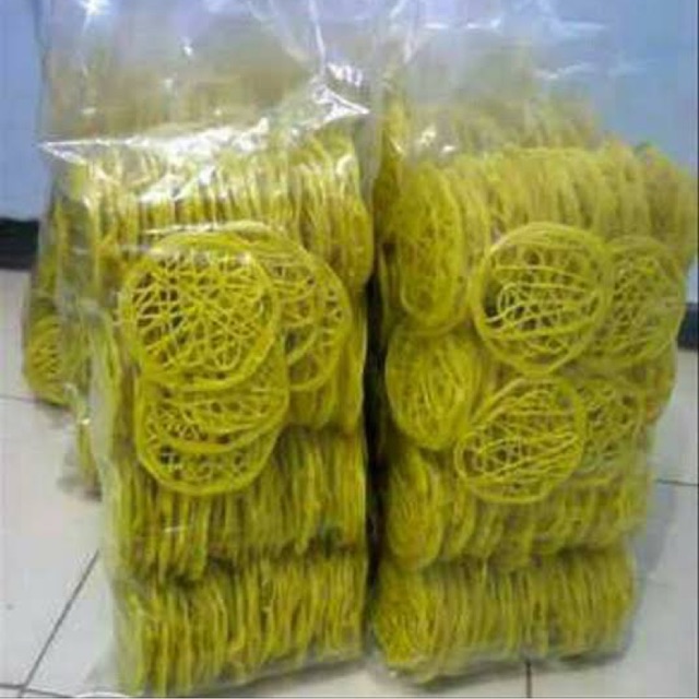 

Kerupuk mie mentah banjur 100gr - 500gr kerupuk banjur