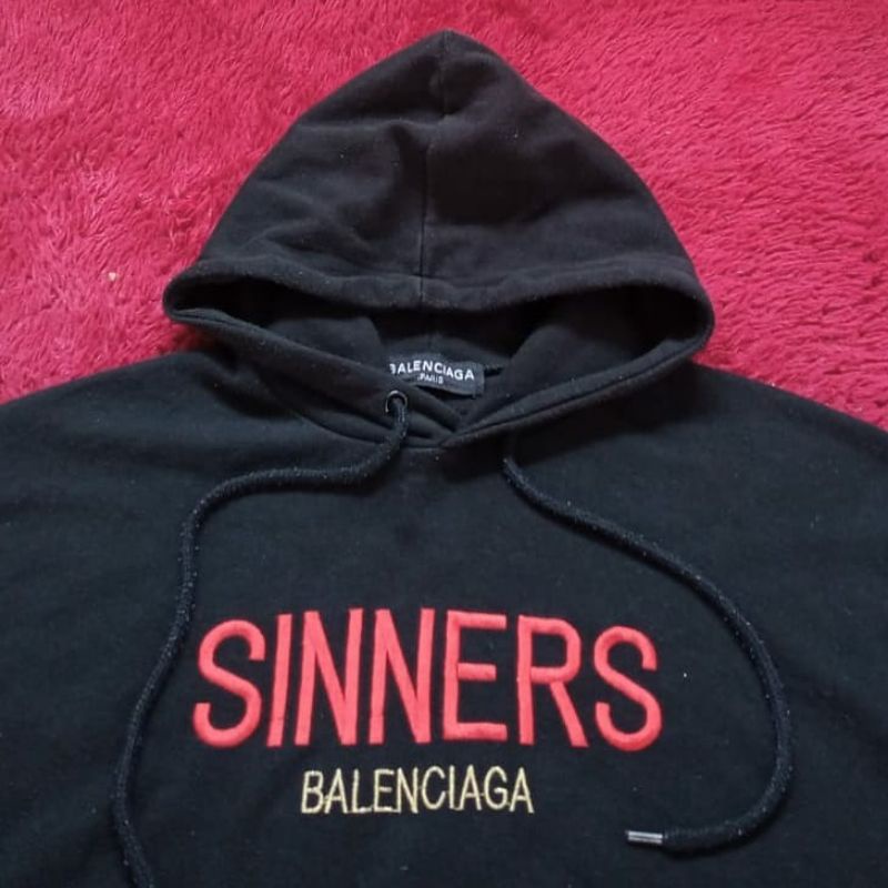 Hoodie Sinners Balenciaga Original