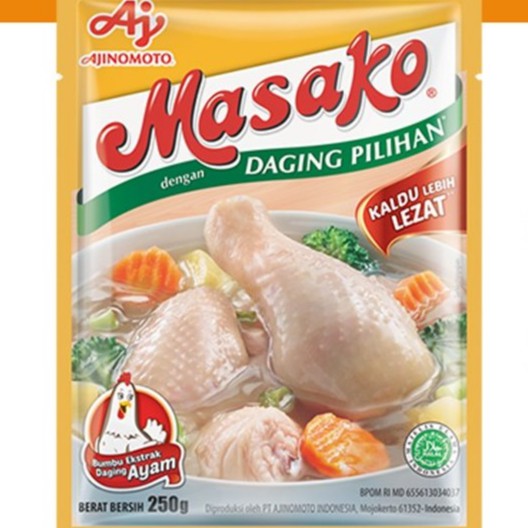 Masako Rasa Ayam 250 Gram Harga Per Pcs