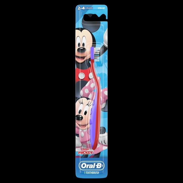 Oral-B Kids Toothbrush Baby Soft And Extra Soft (Stages 1/2/3/4) / Sikat Gigi Anak (Step 1/2/3/4)