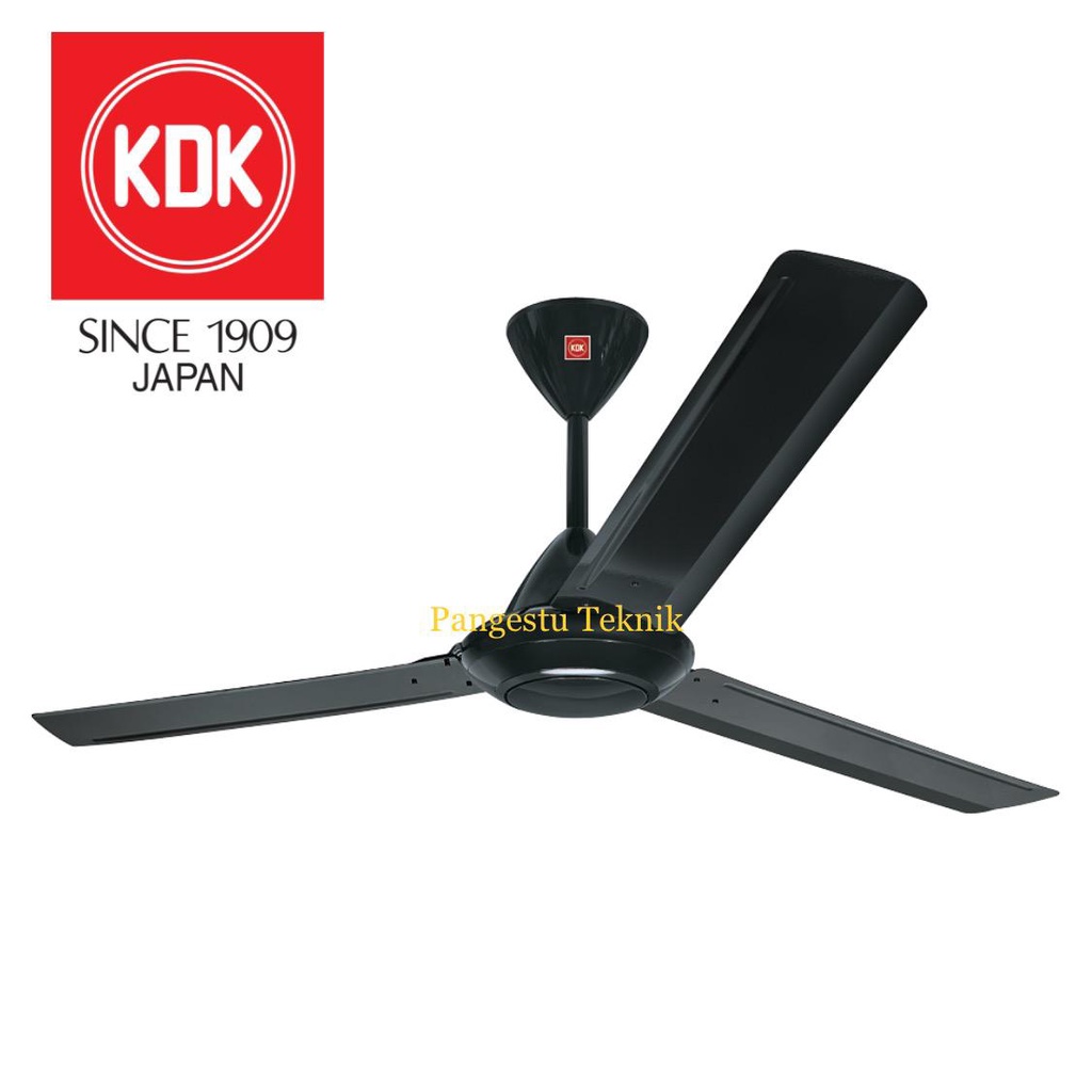 KDK Ceiling Fan / Kipas Angin Gantung Plafon Minimalis WZ56PH - Grey