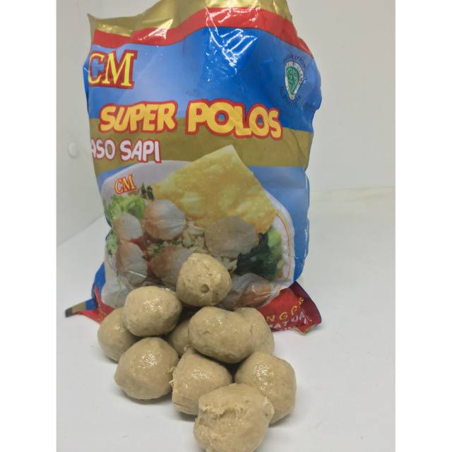 Bakso polos / bakso ayam / bakso sapi / bakso ayam sapi / bakso bulat / bakso super polos / bakso