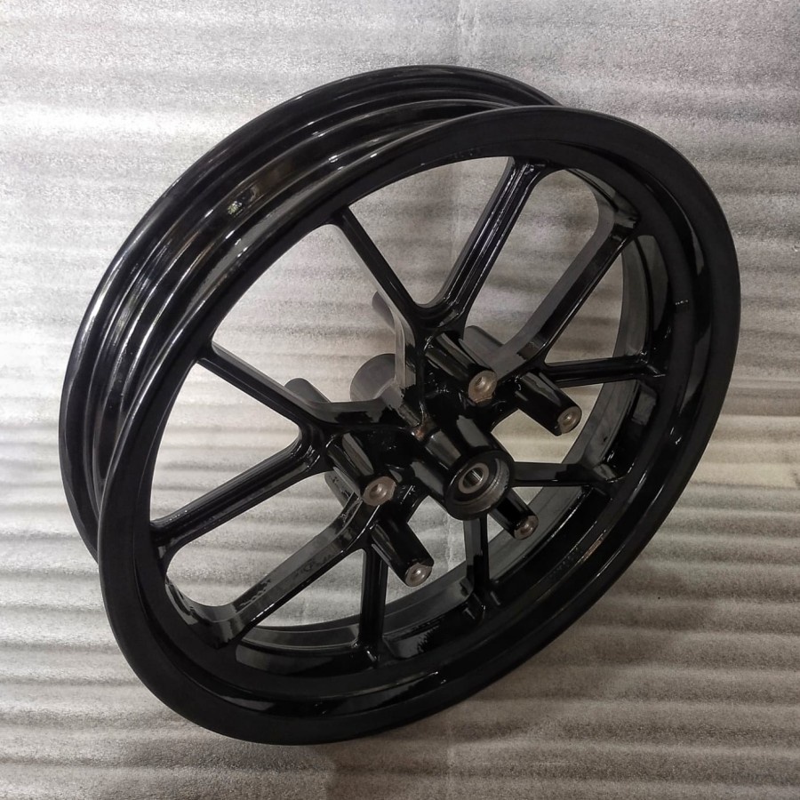 Velg Racing Depan untuk R-25 velg racing depan r25 UK 350-17 PNP double disc sudah berikut beiring