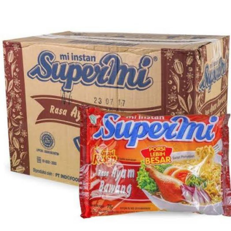 

Supermi Ayam Bawang 1 Karton