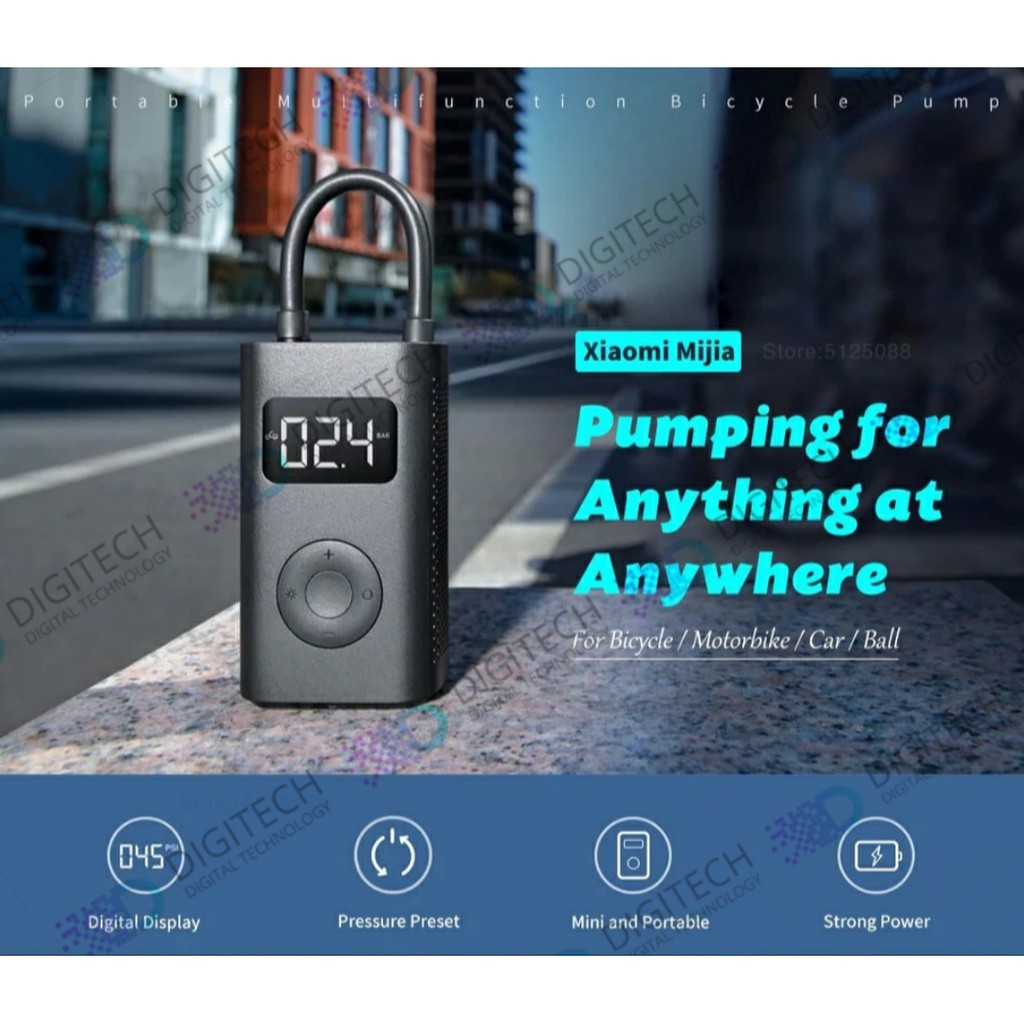Jual Murah Pompa Portable Mijia Electric Air Pump Pompa Angin n0Dg6gfBOzQWA