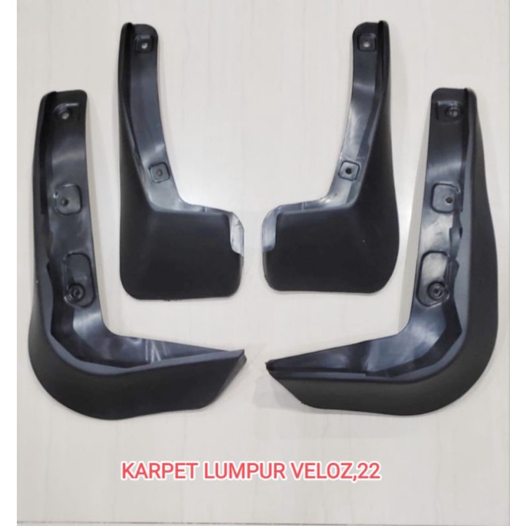 Mudguard/karpet lumpur Veloz 2022. VARIASI