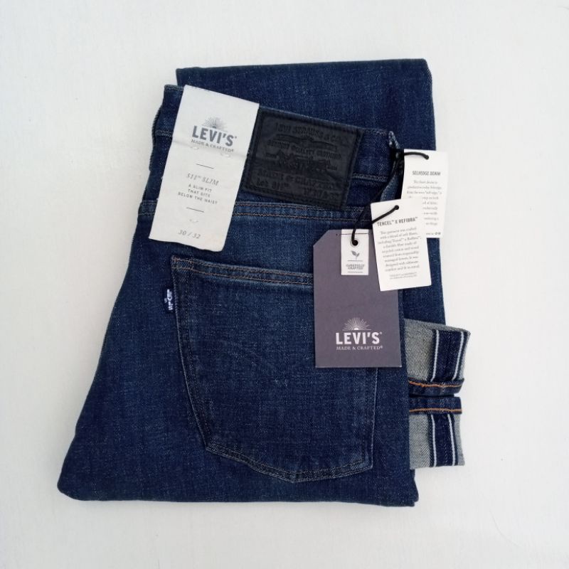 Levi's 511 Slim And Crafted Selvedge Jeans (56497-0067)