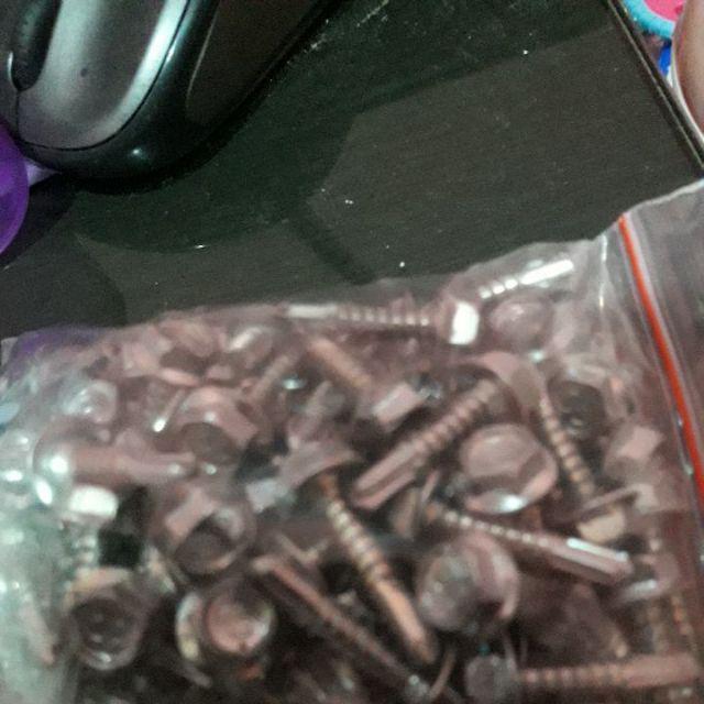 100pcs Baut Baja Ringan 19/baut Roofing 19/roofing Screw 10x19/baut Skrup Baja Ringan
