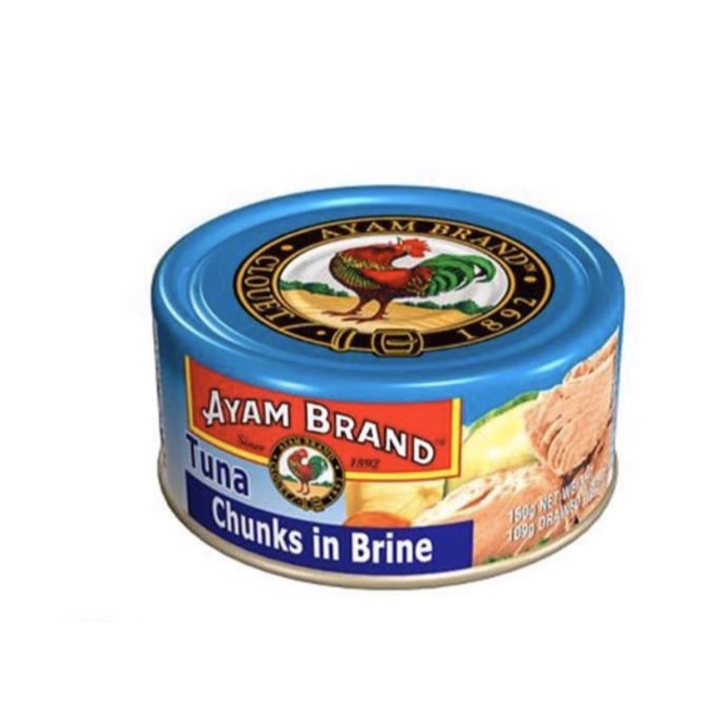 

Ayam brand tuna chunks in brine 150 gr