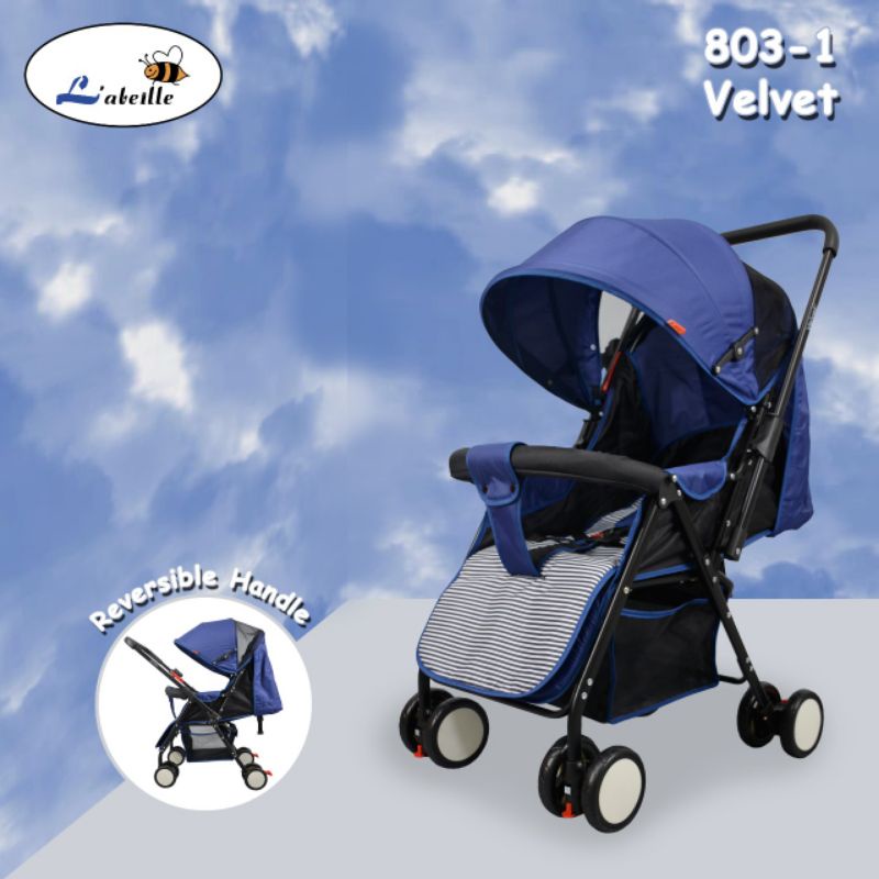 Labeille stroller velvet 803-1 / kereta dorong bayi bagus murah