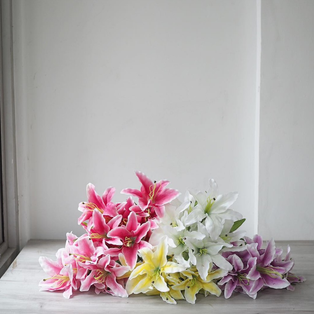 Bunga Artificial Lily XL 9 Kuntum B18059 Shopee Indonesia Bunga Artificial Lily XL 9 Kuntum B18059 Shopee Indonesia