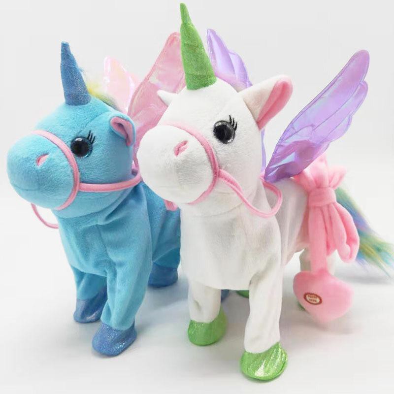 BONEKA UNICORN BISA JALAN &amp; GOYANG DAN NYANYI / BONEKA PONY