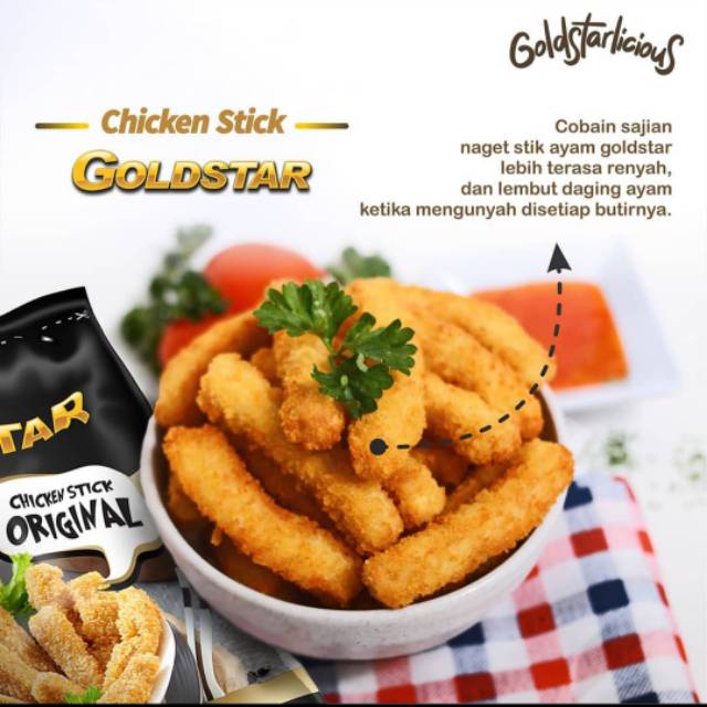 Goldstar Chicken Stick Original 500 gram