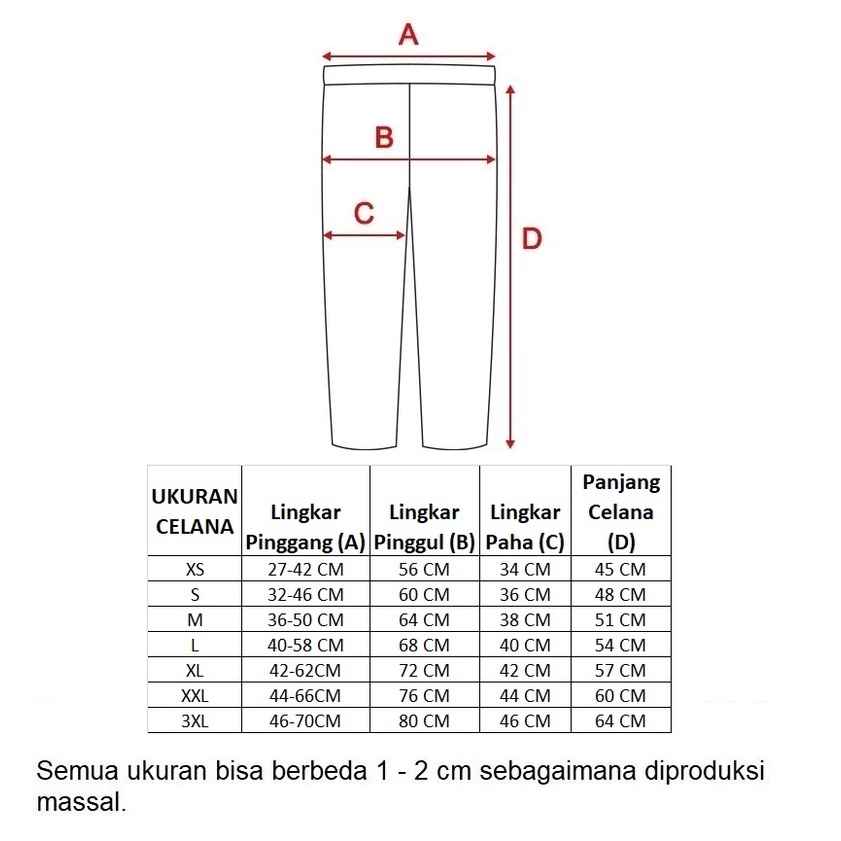 Hanamichi ZEYE Celana Chino Panjang Anak Motif Polos