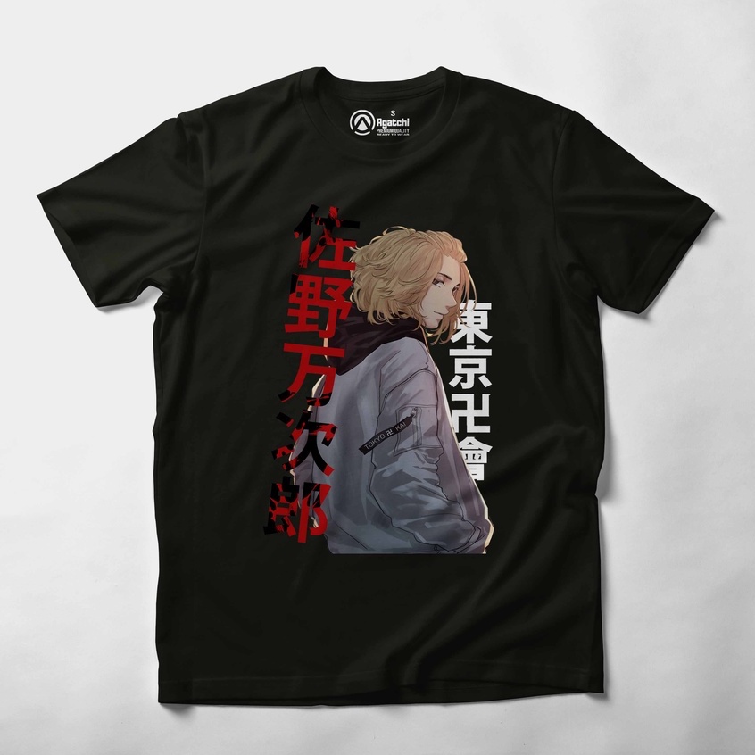 Kaos Atasan Anak Laki Laki Kids T shirt Anime Tokyo Revengers Mikey Manjiro Sano