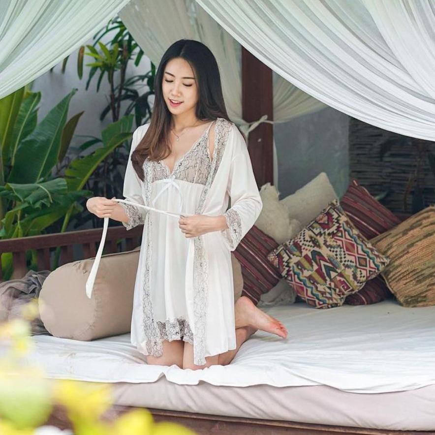 ☛ #007 Lingerie + Kimono + Belt [ Girlsheaven_id ] ♜