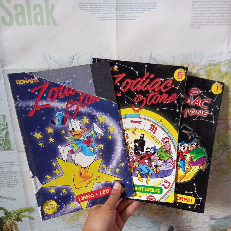 edisi Koleksi Donal Bebek Zodiac Stone 1 2 5