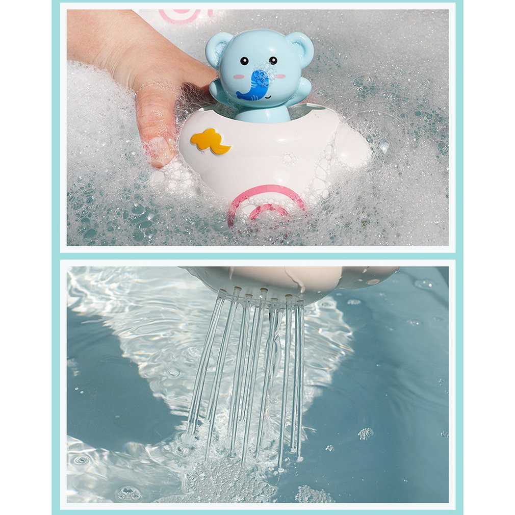 Mainan Shower Bath Air Mancur Untuk Mandi Anak Motif Hewan Kartun