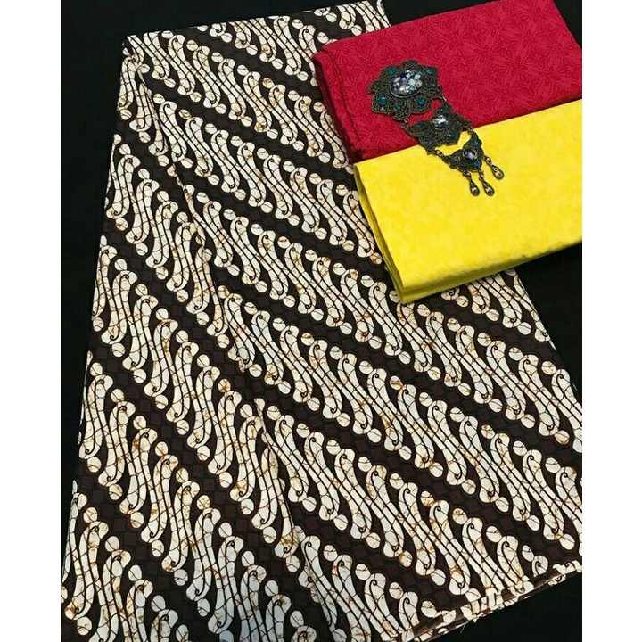 Set Kain Batik Pekalongan Primis Halus CB07 dan Embos