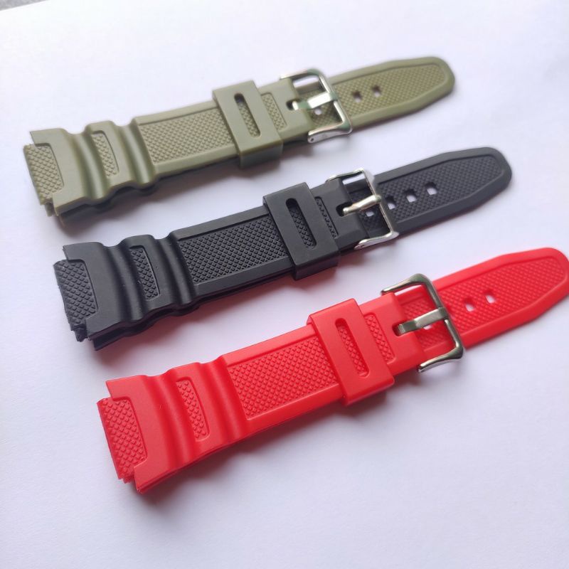 STRAP TALI JAM CASIO W218H W-218H TALI JAM TANGAN CASIO W 218H FREE PEN