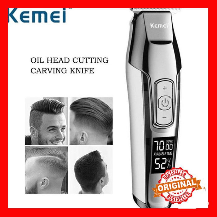 Alat Cukur Rambut Jenggot Kemei 5027 Hair Clipper Detailer KM-5027