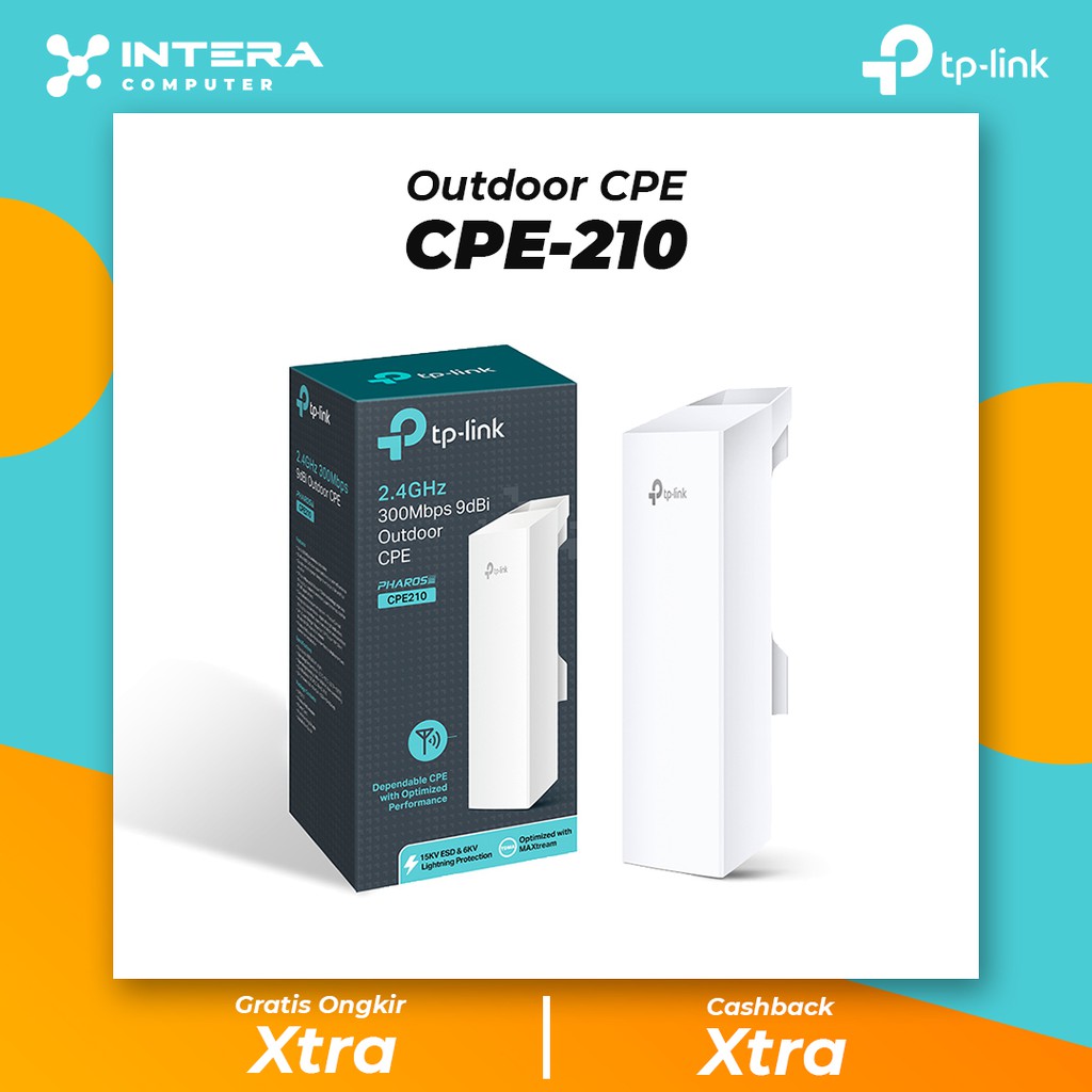 TP-Link CPE 210 Outdoor Wireless - TP-Link CPE210 Wireless Outdoor