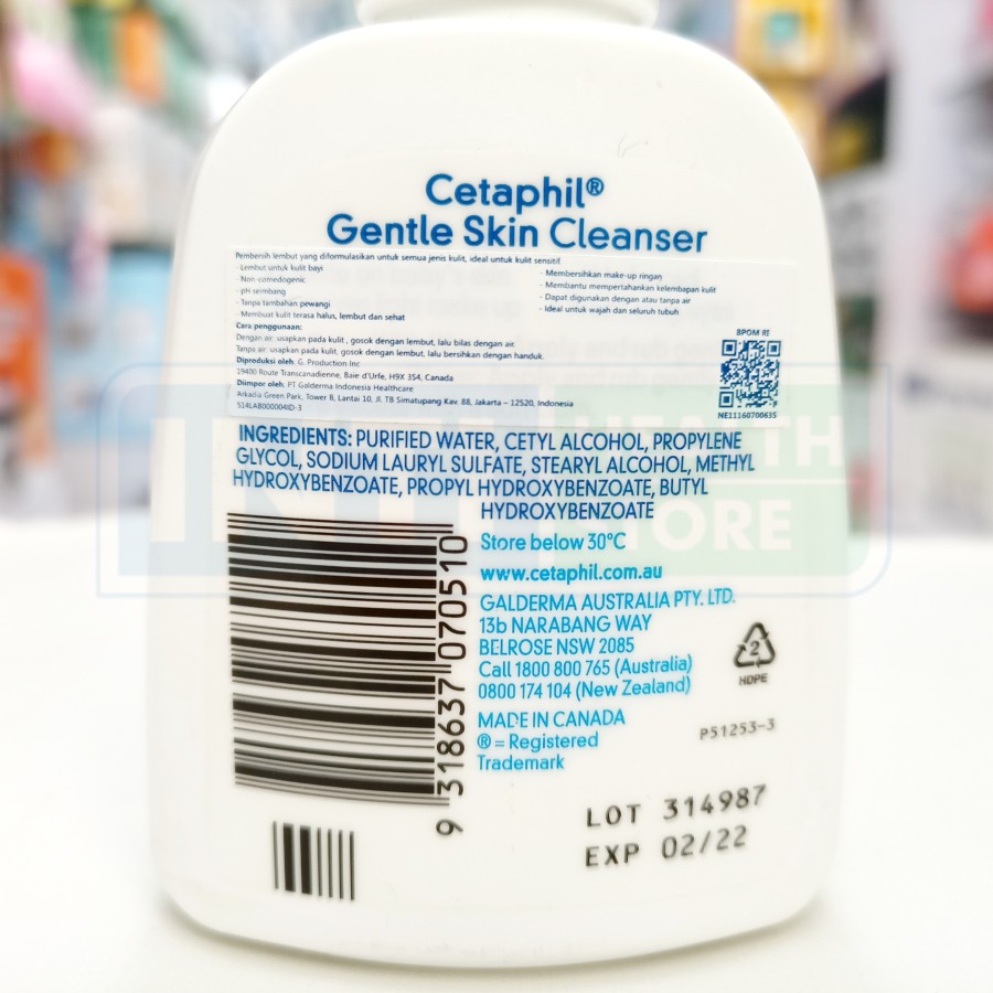 Cetaphil Gentle Skin Cleanser 125 ml