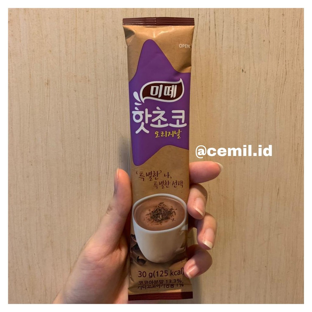 

[SATUAN] Mitte Hot Cocoa Chocolate Original Drink - Minuman Premium Rasa Coklat Import Korea 30 gr