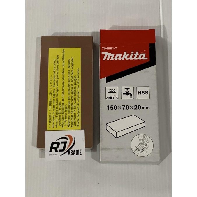 Ready oke] Batu Asah Pengasah Mata Pisau Sugu Serut Ketam Pasah Planer Makita 6"