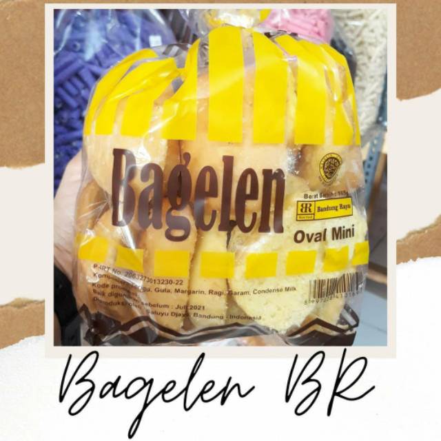 

1 bks Bagelen Bandung raya netto 165gr / Bagelen BR