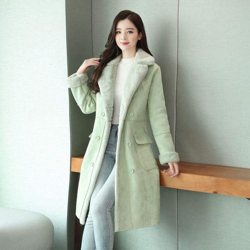 READY INDONESIA WOMAN WINTER COAT PREMIUM SUEDE 'VIVI' JAKET WANITA MUSIM DINGIN