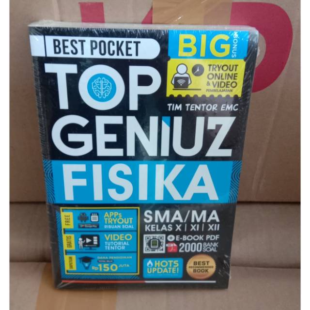 Buku Best Pocket Top Geniuz Fisika original