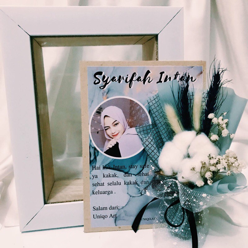 Download 3d Flower Frame Bingkai Hadiah 5r Shopee Indonesia