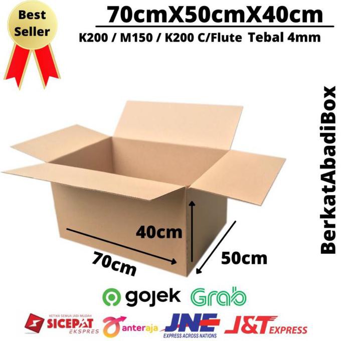 

✅Price!! BOX KARTON / KARDUS POLOS UK 70 X 50 X 40 CM COCOK UNTUK PINDAHAN