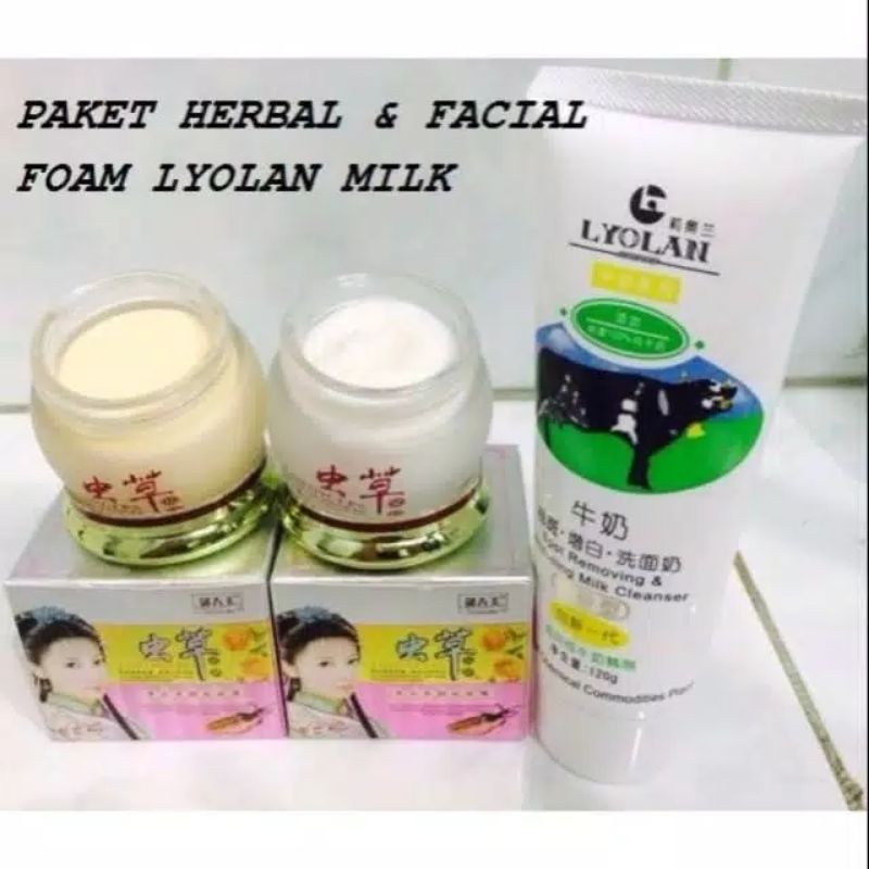 cordyceps cream + lyolan / cordyceps 3in1 / paket cordyceps