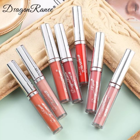 DRAGON RANEE Lipstik Smooth Matte Lipstick Brightens and moisturizes the lips TD003