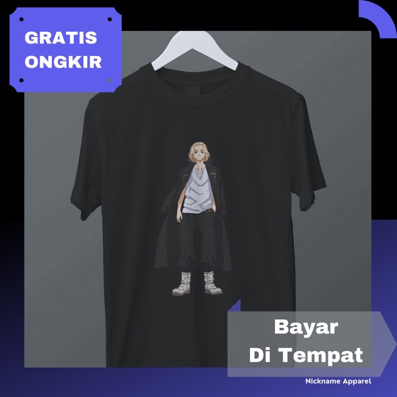 Kaos Anime Tokyo Revengers Sano manjiro mikey | Kaos Tokyo revengers | Kaos Mikey