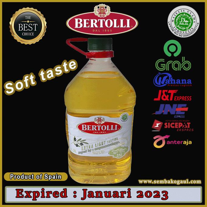 

OLIVE OIL BERTOLLI EXTRA LIGHT 3 LITER ORIGINAL DFBH5612DF