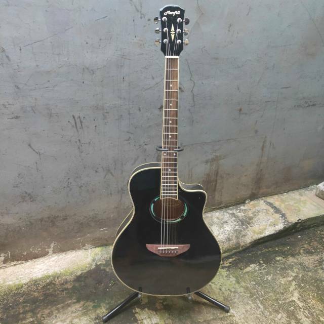Gitar Akustik Elektrik Marfill APX EQ warna hitam glossy ORIGINAL