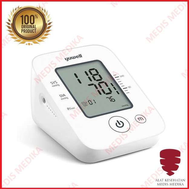 Tensimeter Digital Yuwell YE660D Alat Tes Cek Ukur Cek Tekanan Darah Tensi Meter YE 660 D